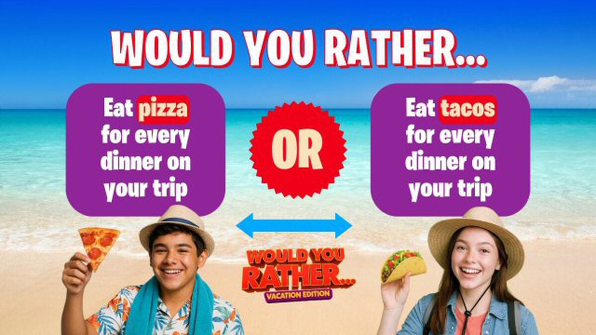 Would You Rather: Vacation Edition image number null